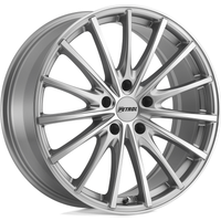 Roues Petrol P3A Silver Machined 17x8 - Motif de 5x112 — Roues et jantes