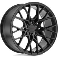 TSW Sebring Noir Mat 17x8 Roues - Motif de Boulons 5x112, Décalage 32