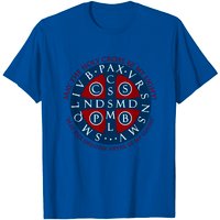 St Benedict Medal01 T-Shirt for Men — Mens T Shirts