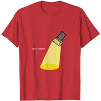 T-Shirt pour Hommes Technicien d'Éclairage et Responsable de Scène