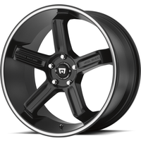 Roues Motegi Racing MR122 Noires Usinées - 18x9 - 5x100 - 45 Offset