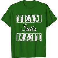 T-Shirt Team Stella pour hommes en noir