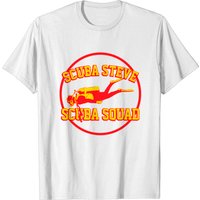 T-shirt pour hommes Scuba Steve en noir