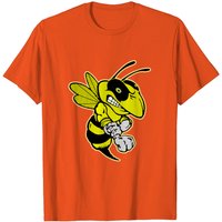 Yellow Jacket Men's T Shirt in Black