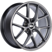 BBS CIR Flow Formed Platinum Wheels - 20x8.5, 5x112, 32 Offset — Wheels & Rims