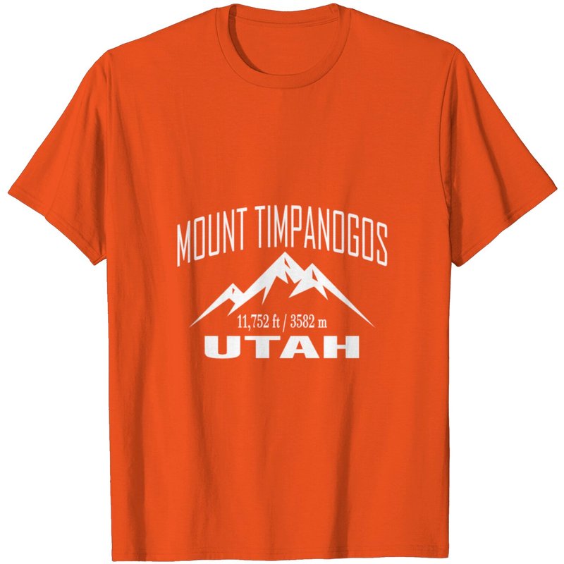 T-shirt pour hommes Mount Timpanogos Utah Climbing Summit Club
