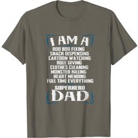 T-shirt I Am A Boo Boo Fixing Snack Dispensing Cartoon pour hommes — T-shirts pour hommes