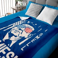 Couverture Zip Vintage Ronald Reagan & Lunettes de Soleil Drapeau