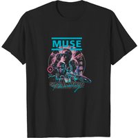 T-shirt unisexe Muse : Simulation Theory pour hommes en noir