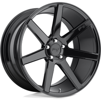 Niche M168 Verona Gloss Black Wheels - 18x8 - 5x114.3 Bolt Pattern — Wheels & Rims