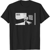 T-shirt unisexe Muse : Shifting pour hommes en noir — T-shirts pour hommes