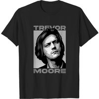T-shirt essentiel Trevor Moore pour hommes en noir — T-shirts pour hommes