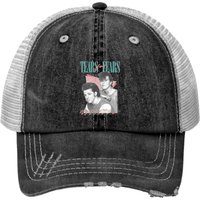 Casquette Trucker Vintage Faded 80s Tears For Fears — Casquette de baseball