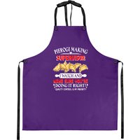 Pierogi Making Supervisor Apron - Adjustable and Machine Washable — Kitchen Aprons