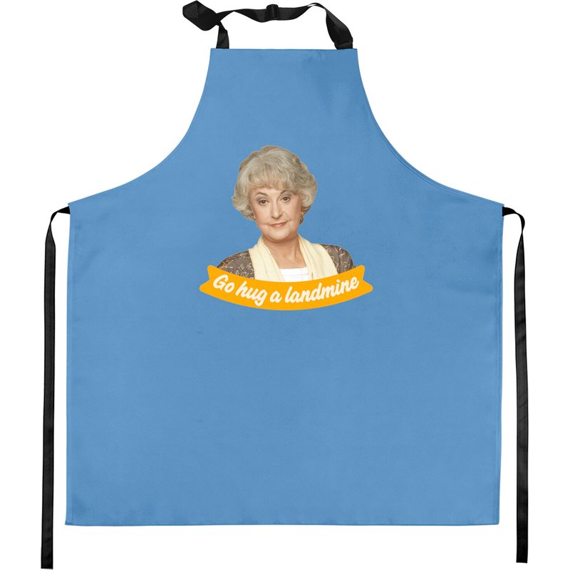 Go Hug A Landmine – Dorothy, The Golden Girls Kitchen Apron — Kitchen Aprons