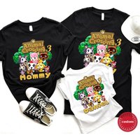 T-shirt d'anniversaire Animal Crossing personnalisé pour hommes — T-shirts pour hommes