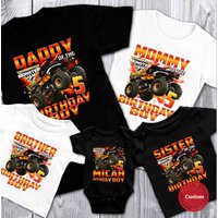 T-shirt d'anniversaire Custom El Toro Loco Monster Truck pour hommes — T-shirts pour hommes