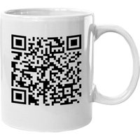 Barry Wood QR Code Mugs - Customizable Ceramic Mug — Mugs & Tumblers