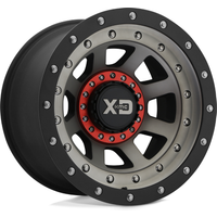 Roues XD Series XD137 FMJ Noir Satiné - 17x9 - Motif de 5x127