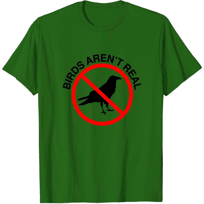 T-shirt Premium avec Signe Interdit Birds Aren't Real pour Hommes — T-shirts pour hommes