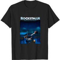 Elton John Unisex Tee: Rocketman Starry Night for Men — Mens T Shirts