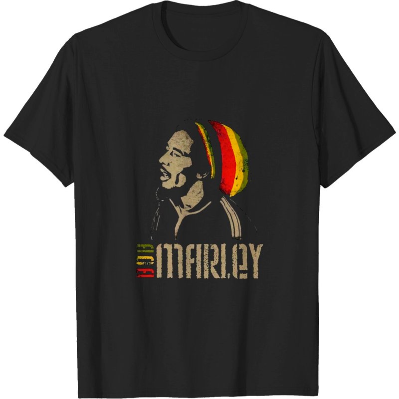 T-shirt classique Bob Peace pour hommes - Noir — T-shirts pour hommes