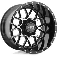Moto Metal MO986 Siege Gloss Black Machined Wheels - 20x9 - 6x135 — Wheels & Rims