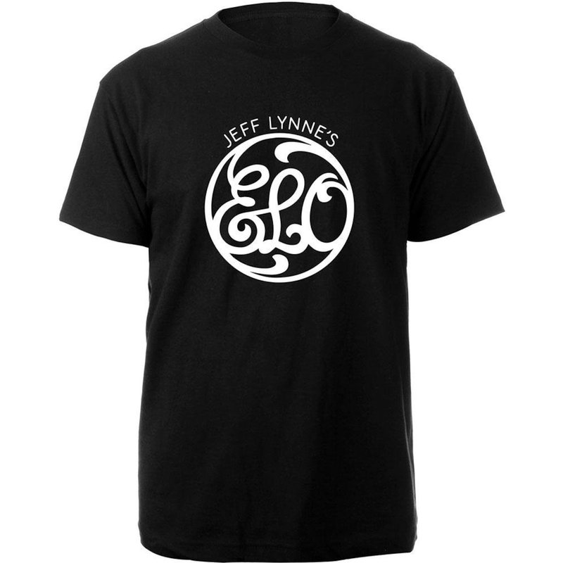 ELO Unisex Tee: Script for Men in Black