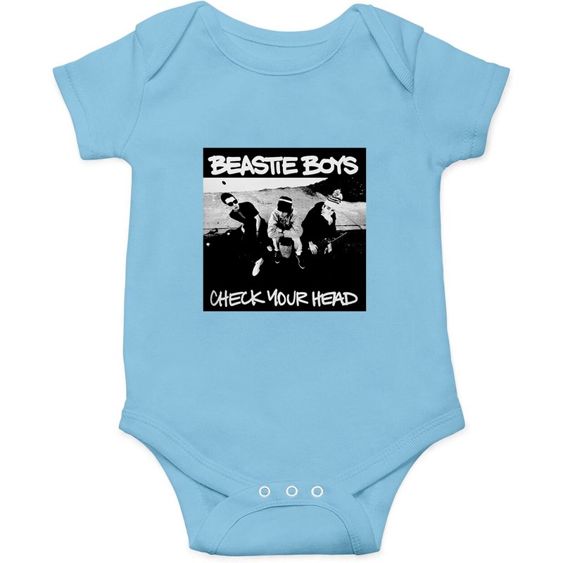 Beastie Boys Baby Onesie in Vintage Orange — Baby Onesies