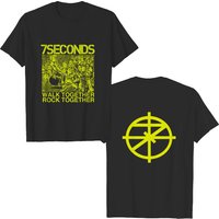 7 Seconds Unisex Tee: WTRT for Men in Black — Mens T Shirts