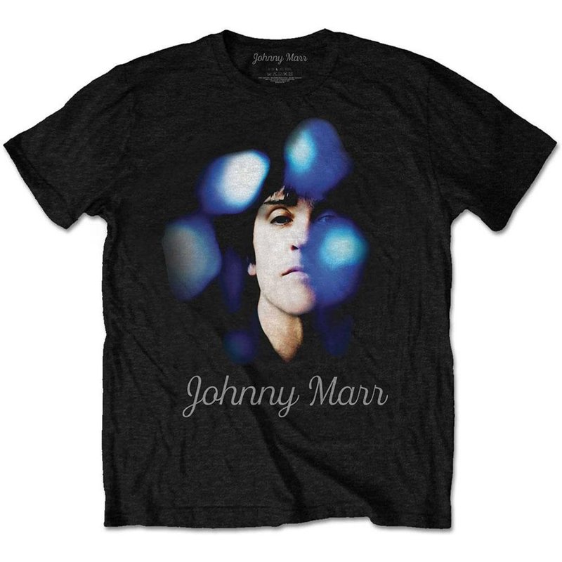 T-shirt unisexe Johnny Marr : Photo d'album pour hommes en noir — T-shirts pour hommes