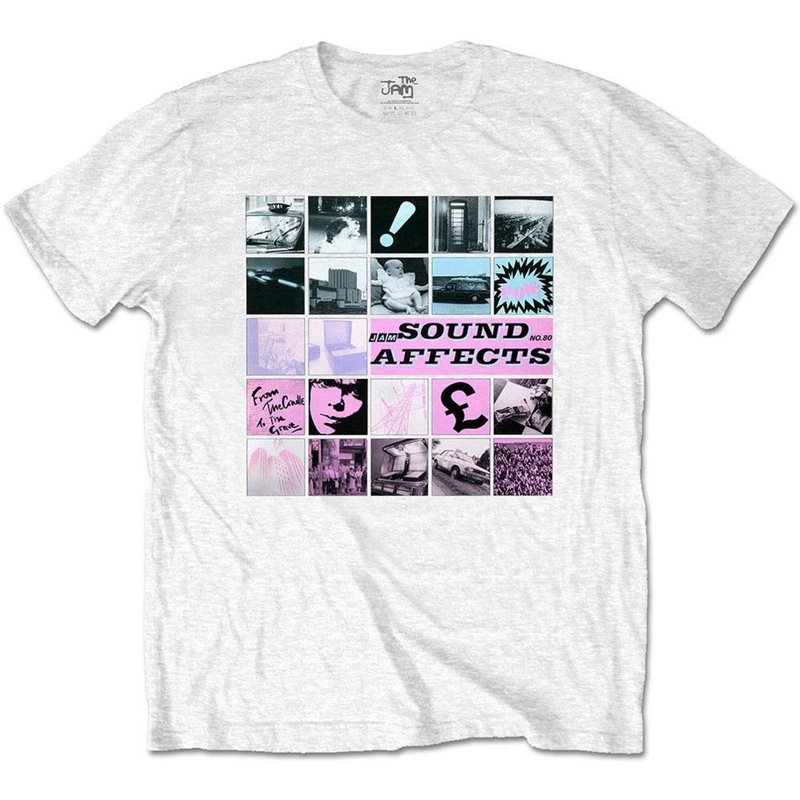 The Jam Unisex T-Shirt: Sound Affects for Men in Black