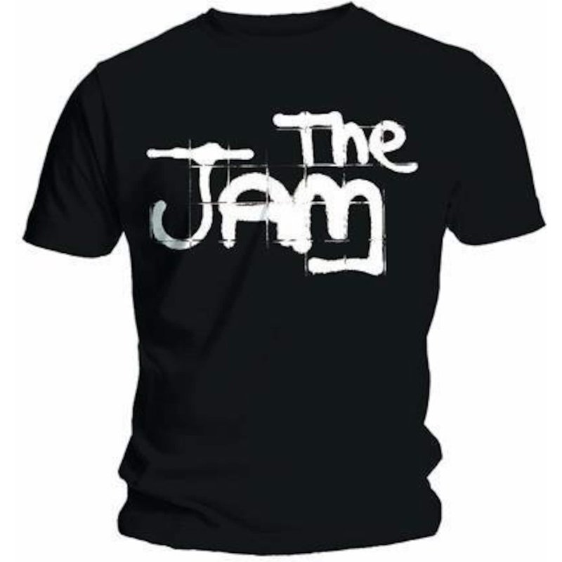 The Jam Unisex Tee: Spray Logo for Men in Black