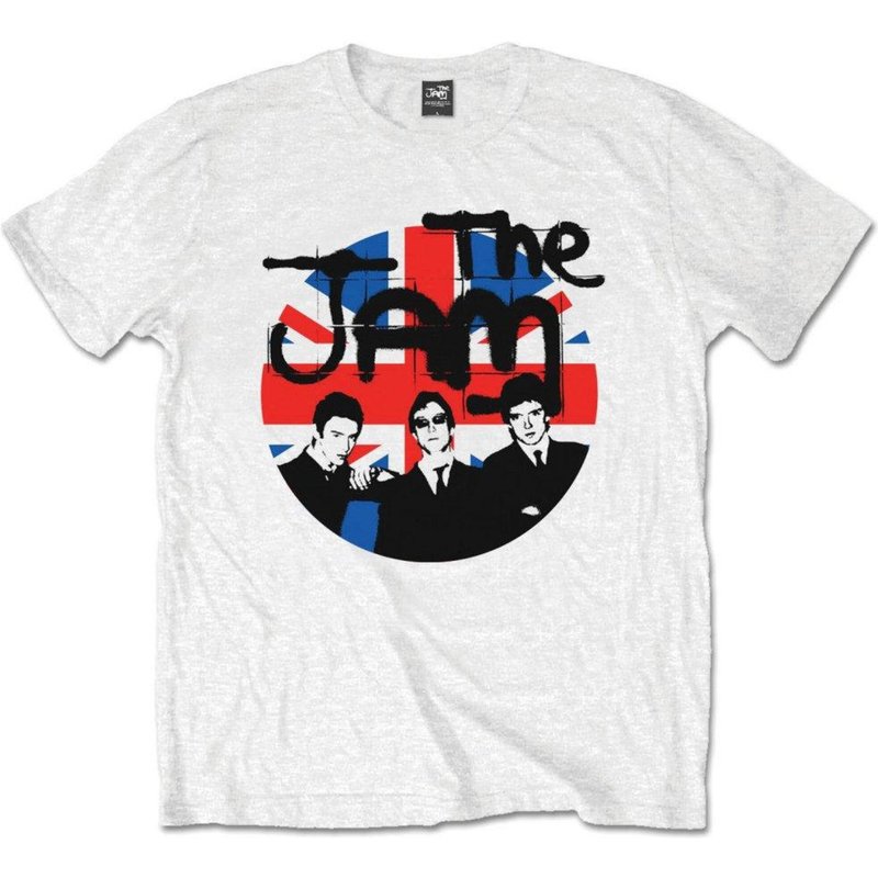The Jam Unisex Tee: Union Jack Circle for Men