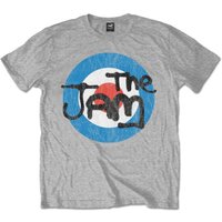 The Jam Unisex Tee: Vintage Logo for Men - Black — Mens T Shirts
