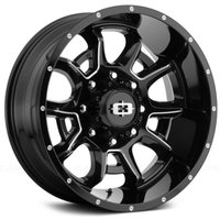Roues Vision Off Road 415 Bomb Gloss Black Milled - 20x10 - 6x135