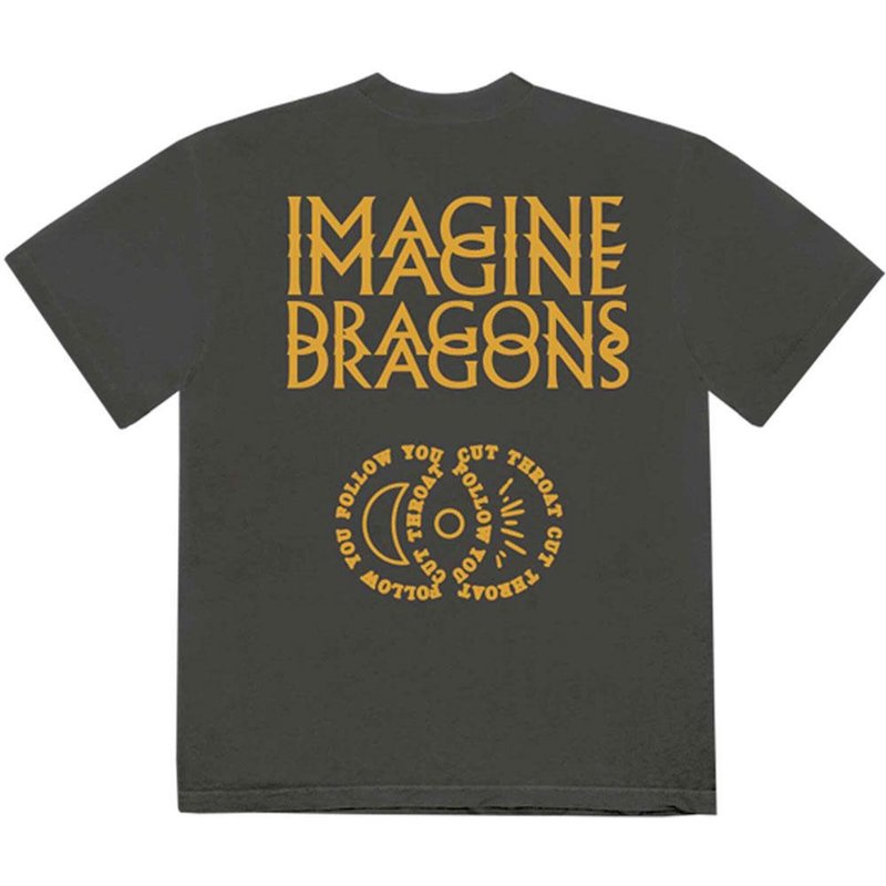 Imagine Dragons Unisex T-Shirt: Cutthroat Symbols for Men — Mens T Shirts
