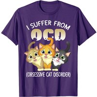I Suffer From OCD Obsessive Cat Disorder Men's T-Shirt