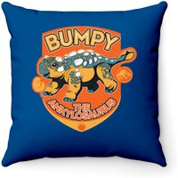 Jurassic World: Camp Cretaceous Bumpy The Ankylosaurus Throw Pillows