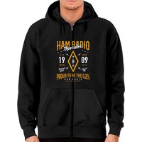 Hoodie Zippé Unisexe Funny Ham Radio