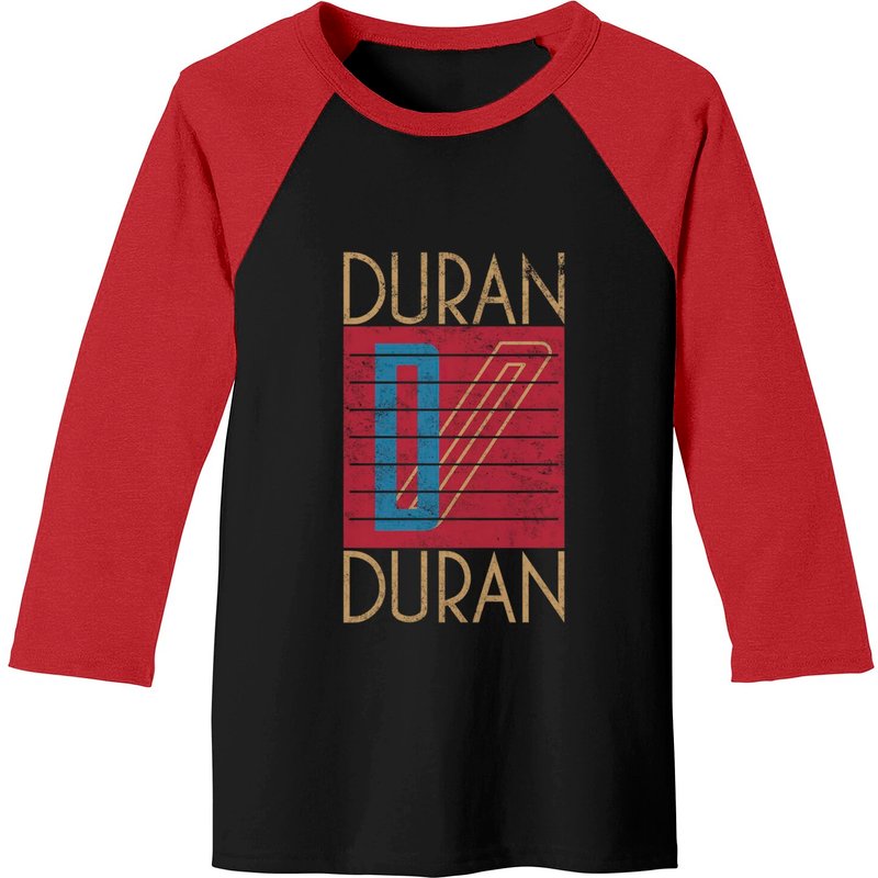 T-Shirts de Baseball pour Hommes avec Logo Duran Duran — T-shirts pour hommes
