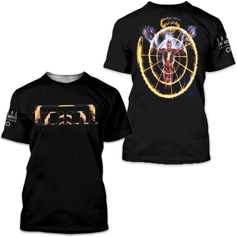 Tool Tee : T-shirt 3D Flame Spiral pour enfants — T-shirts pour hommes