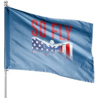 So Fly USA Swimming Team Aquatic House Flags