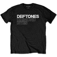 T-shirt unisexe Deftones Diamond Eyes pour hommes noir — T-shirts pour hommes