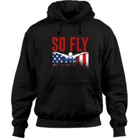 Hoodies Unisexe Équipe de Natation So Fly USA