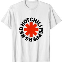 T-shirt unisexe Red Hot Chili Peppers : Asterisk Rouge pour hommes — T-shirts pour hommes