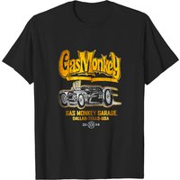 T-shirt unisexe Gas Monkey Garage : Hot Rod Jaune pour hommes — T-shirts pour hommes