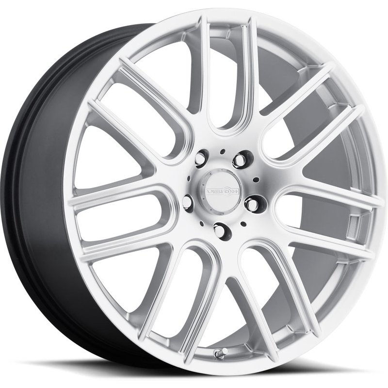 Vision Roue 426 Cross II Hyper Silver 20x8.5 5x120 40 Offset — Roues et jantes