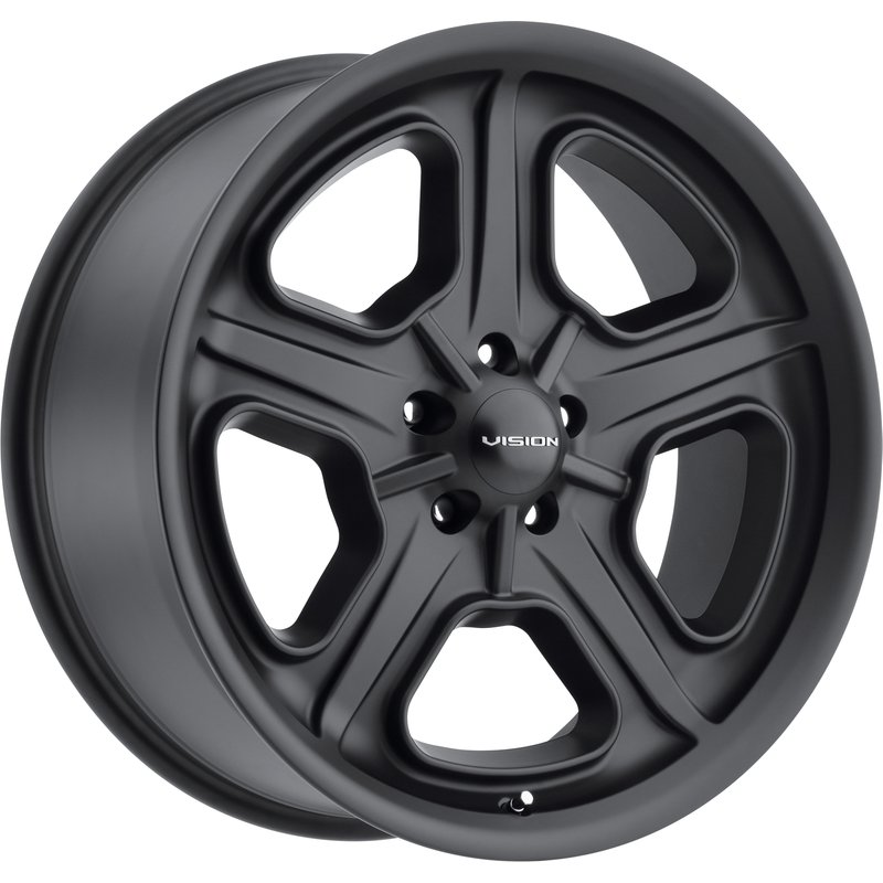 American Muscle 147 Daytona Satin Black Wheels - 20x8.5 - 5x120 — Wheels & Rims