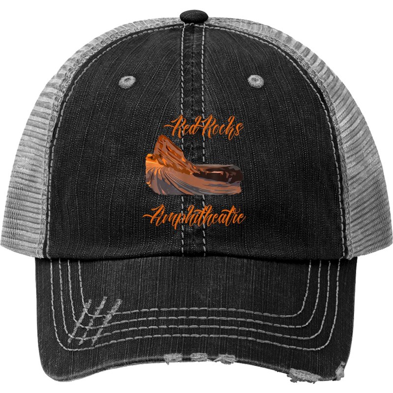 Casquette Trucker Red Rocks Amphitheatre Colorado — Casquette de baseball